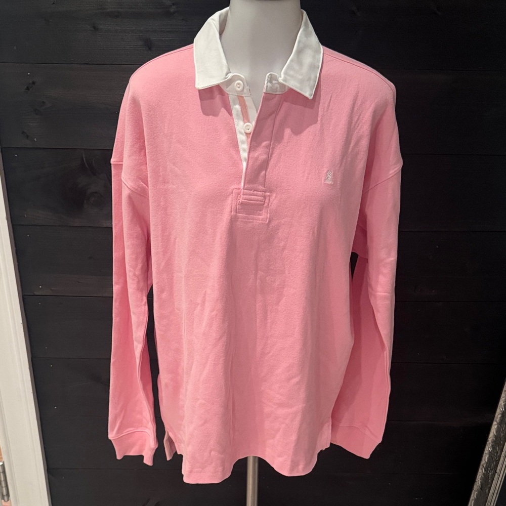 New CHUBBIES Long‎ Sleeve Rugby Shirt size small